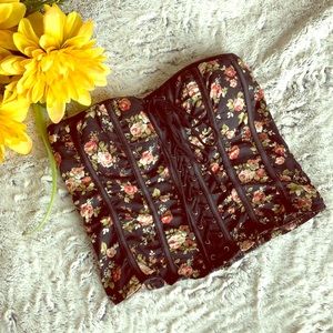 Floral Bustier